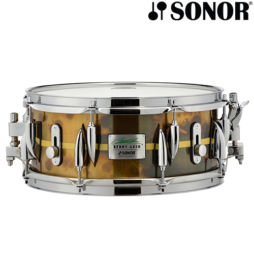 Sonor 베니그렙 시그네쳐 스네어드럼 13 x 5.75 BRASS 11173901